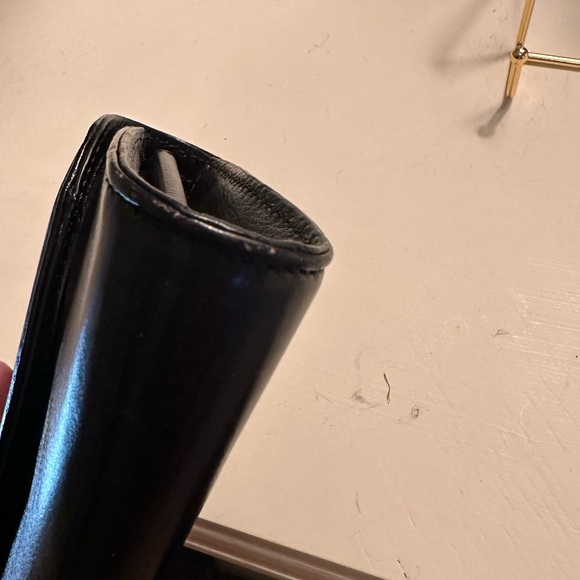 Hobo black leather clutch. Like new condition - Picture 8 of 9